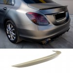 Αεροτομή Πορτ Παγκάζ Για Mercedes-Benz C-Class W205 Sedan13-20 Amg Look Lipspoiler Από Abs Πλαστικό