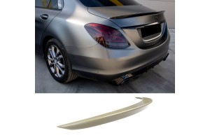 Αεροτομή Πορτ Παγκάζ Για Mercedes-Benz C-Class W205 Sedan13-20 Amg Look Lipspoiler Από Abs Πλαστικό