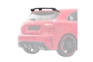 Αεροτομή Οροφής Για Mercedes-Benz A-Class W176 12-18 Brabus Look 3 Τεμάχια Από Abs Πλαστικό