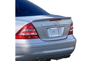 Αεροτομή Πορτ Παγκάζ Για Mercedes-Benz C-Class W203 00-07 Amg Look Lipspoiler Με Κόψιμο Στο Στοπ Από Abs Πλαστικό