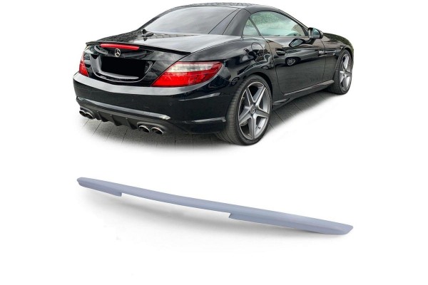 Αεροτομή Πορτ Παγκάζ Για Mercedes-Benz Slk R172 11-19 Amg Look Lipspoiler Από Πολυουρεθάνη