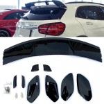 Αεροτομή Οροφής Για Mercedes-Benz Gla X156 14-19 Amg GLA45 Look Γυαλιστερή Μαύρη Από Abs Πλαστικό