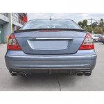 Αεροτομή Πορτ Παγκάζ Για Mercedes-Benz E-Class W211 03-09 Amg Look Lipspoiler Από Abs Πλαστικό Γυαλιστερή Μαύρη