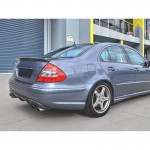 Αεροτομή Πορτ Παγκάζ Για Mercedes-Benz E-Class W211 03-09 Amg Look Lipspoiler Από Abs Πλαστικό Γυαλιστερή Μαύρη
