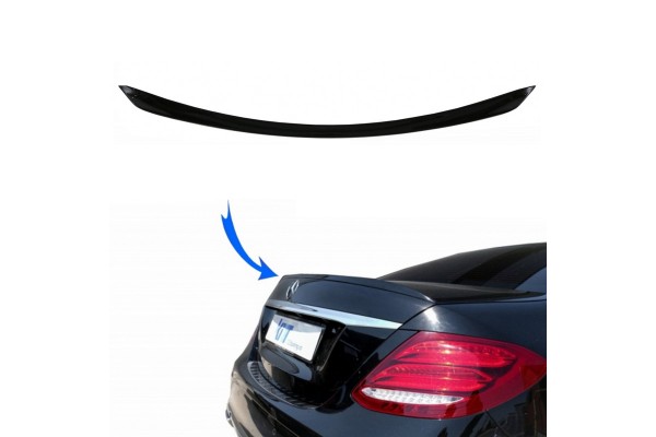 Αεροτομή Πορτ Παγκάζ Για Mercedes-Benz E-Class W213 16+ Abs Πλαστικό Γυαλιστερή Μαύρη