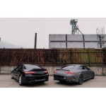 Αεροτομή Πορτ Παγκάζ Για Mercedes-Benz E-Class C238 Coupe 2016+ Abs Πλαστικό Γυαλιστερή Μαύρη