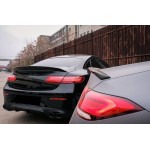 Αεροτομή Πορτ Παγκάζ Για Mercedes-Benz E-Class C238 Coupe 2016+ Abs Πλαστικό Γυαλιστερή Μαύρη