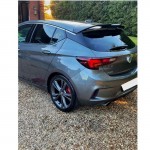 Αεροτομή Οροφής Για Opel Astra K 15-21 "Oetinger" Look Μαύρη Γυαλιστερή Από Abs Πλαστικό