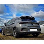 Αεροτομή Οροφής Για Opel Astra K 15-21 "Oetinger" Look Μαύρη Γυαλιστερή Από Abs Πλαστικό