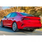 Αεροτομή Πορτ Παγκάζ Για Skoda Octavia MK4 2020+ Rs V2 Style Μαύρο Γυαλιστερό Από Abs Πλαστικό