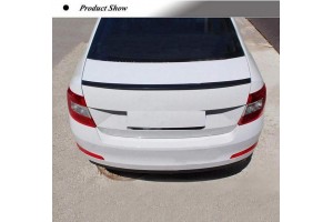 Αεροτομή Πορτ Παγκάζ Για Skoda Octavia MK3 13-20 Oem V2 Style Μαύρο Γυαλιστερό Από Abs Πλαστικό