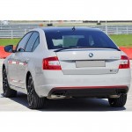 Αεροτομή Πορτ Παγκάζ Για Skoda Octavia MK3 13-20 Vrs Style Μαύρο Γυαλιστερό Από Abs Πλαστικό