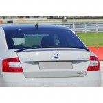 Αεροτομή Πορτ Παγκάζ Για Skoda Octavia MK3 13-20 Vrs Style Μαύρο Γυαλιστερό Από Abs Πλαστικό
