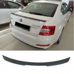 Αεροτομή Πορτ Παγκάζ Για Skoda Octavia MK3 13-20 M4 V2 Style Μαύρο Γυαλιστερό Από Abs Πλαστικό