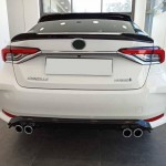 Αεροτομή Πορτ Παγκάζ Για Toyota Corolla 2019+ E21 4D Sedan Μαύρο Γυαλιστερό Lipspoiler Από Πλαστικό