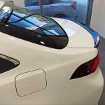 Αεροτομή Πορτ Παγκάζ Για Toyota Corolla 2019+ E21 4D Sedan Μαύρο Γυαλιστερό Lipspoiler Από Πλαστικό