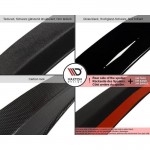 Αεροτομή Οροφής Πρόσθετο Για Vw Golf Vi (6) 08-12 Για Gti & R Έκδοση Gloss Black Maxton Design Από Abs Πλαστικό