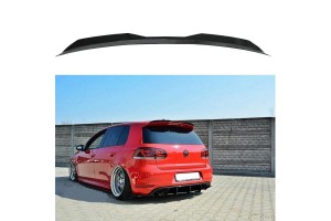 Αεροτομή Οροφής Πρόσθετο Για Vw Golf Vi (6) 08-12 Για Standard Έκδοση Piano Black Από Abs Πλαστικό