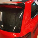 Αεροτομές Πρόσθετα Δεξιά Αριστερά Για Vw Polo 6R/6C 09-17Μαύρο Γυαλιστερό Πλαστικό Standard Έκδοση 2 Τεμάχια