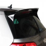 Αεροτομή Οροφής Για Vw Golf Vii (7) 12-20 Jom Look Γυαλιστερό Μαύρο 3 Τεμάχια Από Abs Πλαστικό