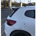 Αεροτομή Οροφής Για Vw Scirocco 08-14 Osir V2 Look Γυαλιστερό Μαύρο Από Abs Πλαστικό