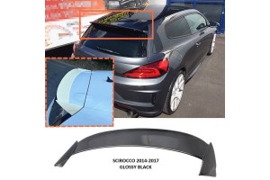 Αεροτομή Οροφής Για Vw Scirocco 14-17 Osir V2 Look Γυαλιστερό Μαύρο Από Abs Πλαστικό