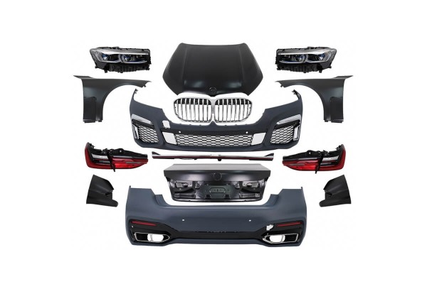 Body Kit Για Bmw 7 F01/F02 09-12 Upgrade To 7 G12 Facelift 2020 Look Προυλακτήρες, Φτερά, Καπό, Φανάρια