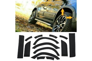 Πλαϊνά Φτερά Τροχών Για Dacia Duster 2018-2021 & Τριμ Πόρτας Σετ 14 Τεμαχίων