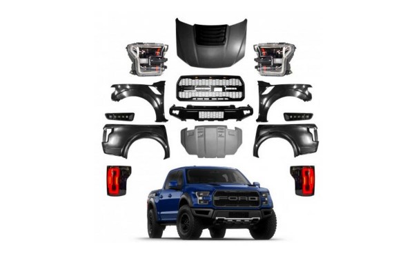 Body Kit Για Ford Ranger (T6/T7/T8) 2012-2022 Μετατροπή Σε F150 Facelift