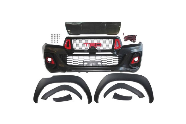 Body Kit Για Toyota Hilux Revo 2016-2019 Rocco Trd Look Εμπρός Προφ/ρας, Μάσκα, Φτερά Τροχών Body Kit Για Toyota Hilux Revo 2016-2019 Rocco Trd Look Εμπρός Προφ/ρας, Μάσκα, Φτερά Τροχών
