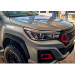 Body Kit Για Toyota Hilux Revo 2016-2019 Rocco Trd Look Εμπρός Προφ/ρας, Μάσκα, Φτερά Τροχών Body Kit Για Toyota Hilux Revo 2016-2019 Rocco Trd Look Εμπρός Προφ/ρας, Μάσκα, Φτερά Τροχών