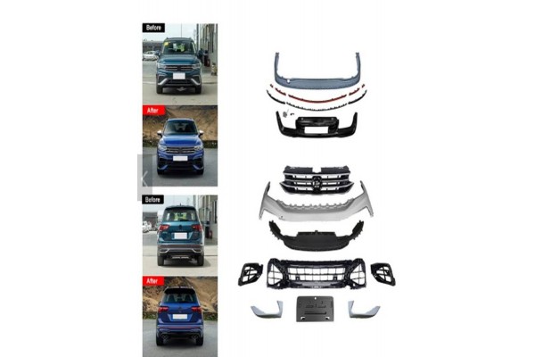 Body Kit Για Vw Tiguan mk2 Facelift 2020+ R-Look