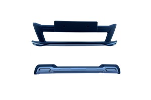 Skid Plates Προφυλακτήρων Body Kit Για Εμπρός Και Πίσω Προφυλακτήρα Για Citroen Berlingo 2012-2018 2 Τεμάχια Skid Plates Προφυλακτήρων Body Kit Για Εμπρός Και Πίσω Προφυλακτήρα Για Citroen Berlingo 2012-2018 2 Τεμάχια