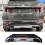 Skid Plates Προφυλακτήρων Body Kit Για Εμπρός Και Πίσω Προφυλακτήρα Για Hyundai Tucson 2021+ 2 Τεμάχια