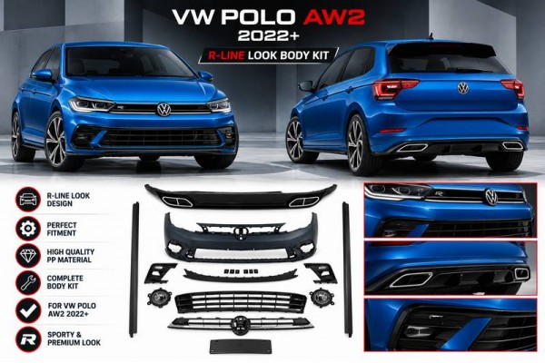 Body Kit Για Vw Polo AW2 22+ R-Line Look Body Kit Για Vw Polo AW2 22+ R-Line Look