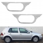 Διακοσμητικά Χρωμίου Για Πλαϊνά Φλας Vw Golf Iv (4) 98-04 2 Τεμάχια