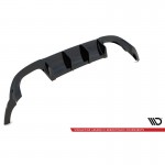 Diffuser Πίσω Προφυλακτήρα Για Vw Golf Vii (7.5) 17-20 Facelift Για R Έκδοση V3 Γυαλιστερό Μαύρο Maxton Design Από Abs Πλαστικό 1 Τεμάχιο