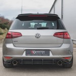 Splitters Πίσω Προφυλακτήρα Δεξιά & Αριστερά Για Vw Golf Vii (7) Gti 2013-2016 Μαύρο Maxton Design 2 Τεμάχια