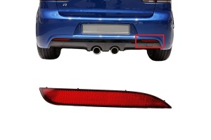 Αντανακλαστικό Πίσω Πρoφυλακτήρα Δεξί Για Vw Golf Vi (6) 08-11 R 1Τεμάχιο