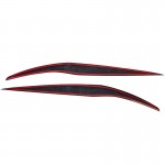 Φρυδάκια Μπροστινών Φαναριών Για Ford Fiesta 12-17 Evil Eye Μαύρο Γυαλιστερό 2 Τεμάχια