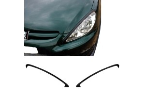 Φρυδάκια Μπροστινών Φαναριών Για Peugeot 307 01-08 2 Τεμάχια