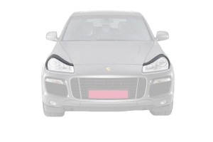 Φρυδάκια Μπροστινών Φαναριών Για Porsche Cayenne 1 Facelift 07-10 2 Τεμάχια