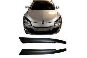 Φρυδάκια Μπροστινών Φαναριών Για Renault Megane Iii 08-16 2 Τεμάχια