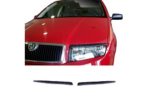 Φρυδάκια Μπροστινών Φαναριών Για Skoda Fabia 6Y 99-07 2 Τεμάχια