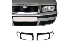 Μασκάκια Μπροστινών Φαναριών Για Skoda Octavia 4 96-04 2 Τεμάχια