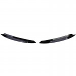 Φρυδάκια Μπροστινών Φαναριών Για Vw Golf 7 12-21 Evil Eye Μαύρο Γυαλιστερό 2 Τεμάχια