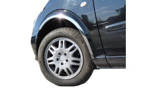 Πλαινά Φτερά Για Mercedes-Benz Vito / Viano W639 03-14 Από Ανοξείδωτο Ατσάλι Χρωμίου 4 Τεμάχια