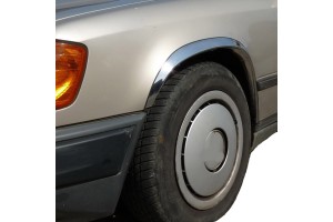 Πλαινά Φτερά Για Mercedes-Benz E-Class W124 84-88 Από Ανοξείδωτο Ατσάλι Χρωμίου 4 Τεμάχια