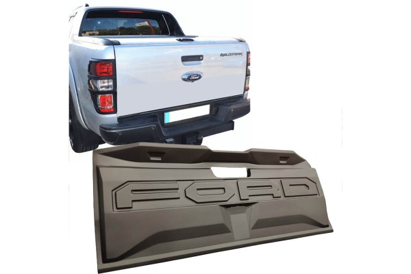 Προστατευτικό Πόρτας Καρότσας Για Ford Ranger 2015+ Μεγάλο Από Abs Πλαστικό Μαύρο