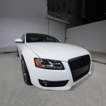 Μάσκα Για Audi A5 8T 07-11 RS5 Look Κυψελωτή Μαύρο Ματ 1 Τεμάχιο